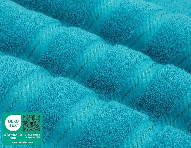 American Soft Linen 100% Cotton Luxury Turkish Towels, 4 PC Bath Towel Set | Soft Absorbent Quick Dry OEKO Tex Standard 100 Certificated Durable Machine Washable Premium Hotel Quality thumbnail 3