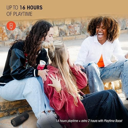 JBL Flip 7 Speaker Bluetooth Portatile Wireless, 16 Ore di Autonomia, Impermeabile IP68, Resistente alla Polvere e Antiurto, Suono Pro con AI Boost, Connessione Multi-Speaker Auracast, Rosa thumbnail 3