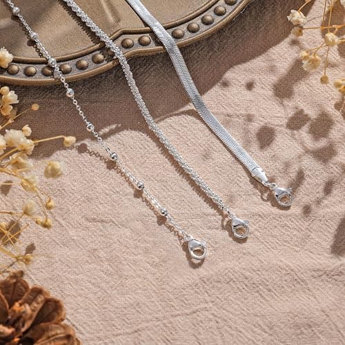 Layered Bracelets Bracelets Set for Women 14K Gold Plated/Silver Dainty Link Chain Bracelet Stackable Jewelry Gifts for Women thumbnail 7