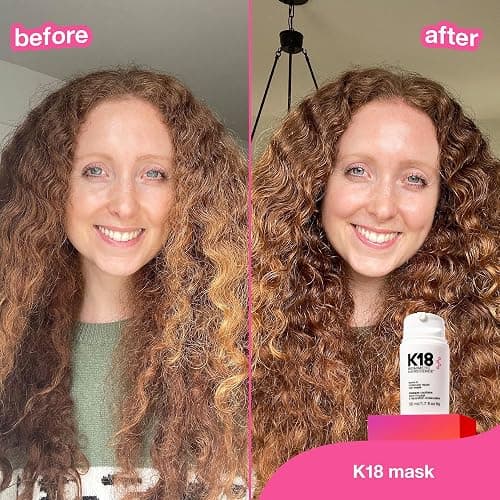 K18 Leave-In Molecular Repair Hair Mask, Patented, Lasting Repair For Dry, Frizzy, Damaged Hair, Reverse Damage In 4 Minutes From Bleach, Color, Chemical Services + Heat thumbnail 5