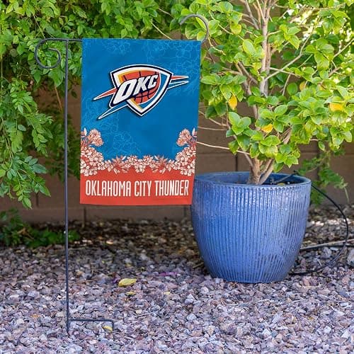 Rico Industries NBA Basketball Standard/Primary 13" x 18" Double Sided Garden Flag thumbnail 4