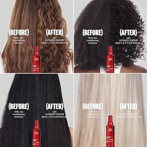 Wella Professionals ULTIMATE REPAIR Miracle Hair Rescue for Damaged Hair | Kit | Luxury Leave-In Treatment | Instant, Long-Lasting Repair & Protection in 90 Seconds | All Hair Types-Packaging May Vary thumbnail 3