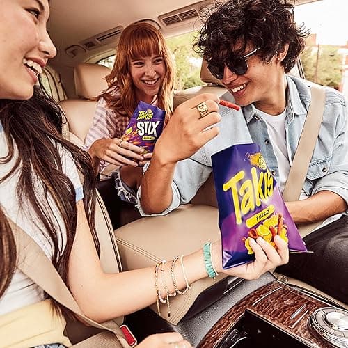 Takis 18 pc / 1 oz Variety Pack, Assorted Flavored Mixed Rolled Tortilla Chips – (5) Fuego, (5) Blue Heat, (4) Nitro, (4) Crunchy Fajitas thumbnail 5