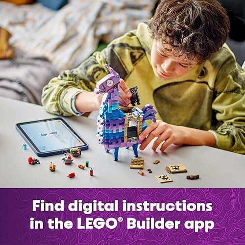 LEGO Fortnite Supply Llama Building Set - Kids Toy for Gamers, Ages 12+ - Display Model, Collectible Fortnite Toy - Gift for Boys & Girls - 77071 thumbnail 7