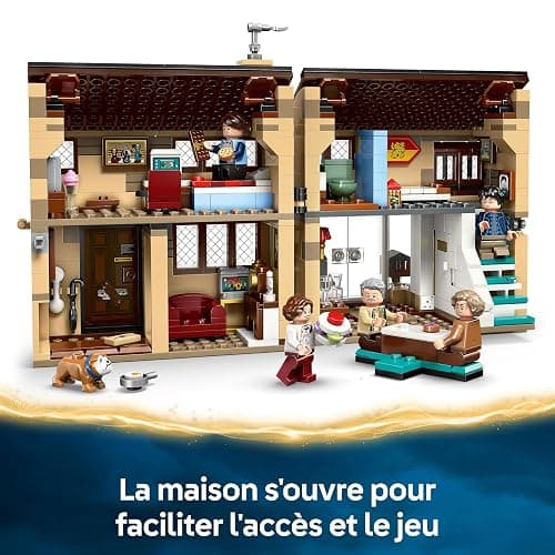 LEGO Harry Potter Privet Drive : La Visite De Tante Marge - Jouet Maison avec Intérieur Détaillé - 5 Minifigurines & Figurine de la Tante Gonflée - Cadeau Prisonnier d'Azkaban Garçon Dès 8 Ans 76451 thumbnail 5