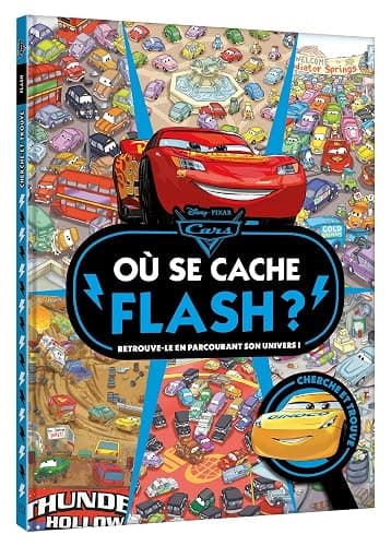 CARS - Où se cache Flash ? - Cherche et trouve - Disney Pixar - Image 1