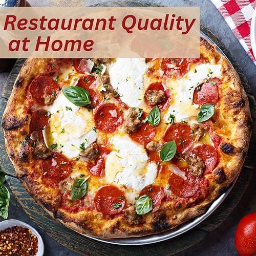 ThermiChef 16" by 16" Pizza Steel (3/8" Deluxe Thickness) - Multipurpose Cooking Steel for Ovens & Grills - Made in the USA thumbnail 8