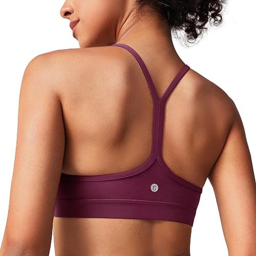 BAYDI Clouduxi Y Back Sports Bras for Women - Light Support Racerback Yoga Bra, A-C Cups - Image 1