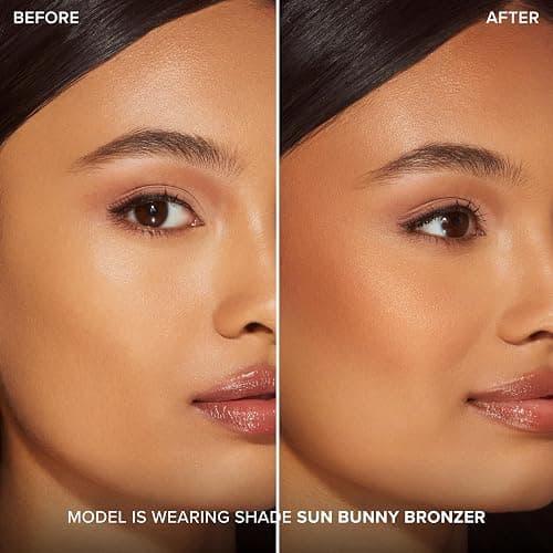 Too Faced Sun Bunny Bronzer | Buildable Highlighter + Bronzer Duo for Luminous Glow and Sun-Kissed Finish, 0.28 Ounce thumbnail 5