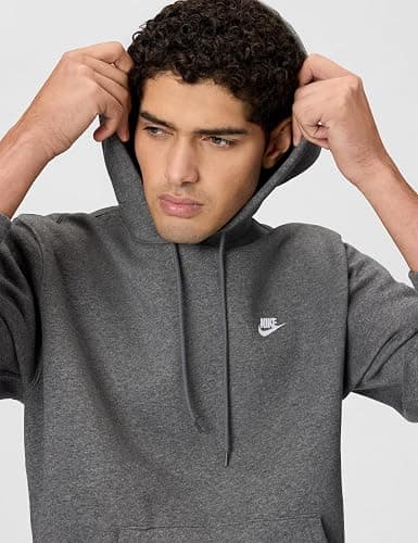 Nike Men's Club Pullover Fleece Hoodie thumbnail 3