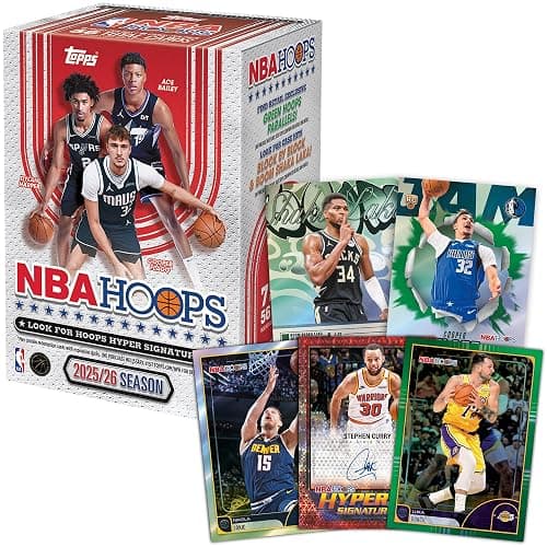 2025-26 Topps Hoops NBA Basketball - Factory Sealed - Value Box thumbnail 2