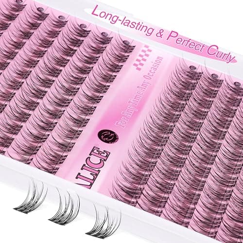ALICE Natural Lash Clusters DIY Eyelash Extensions 9-11mm Short Individual Lashes Wispy Lash Extensions Handmade Eyelash Clusters 144 Pcs thumbnail 5