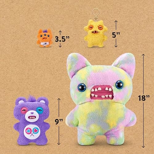 Fuggler Care Bears 9-Inch Plush Toy (Share Bear) by ZURU – Funny Ugly Monster Stuffed Animal with Human-Like Teeth, Collectible Plush for Kids, Tweens, Teens, Adults & Crossover Fans thumbnail 3
