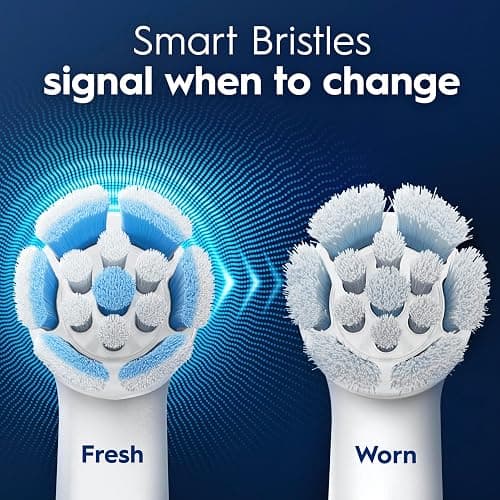 Oral-B iO Ultimate Clean Replacement Brush Heads, 5 Count, 4 Ultimate Clean + 1 Gum & Sensitive White thumbnail 6