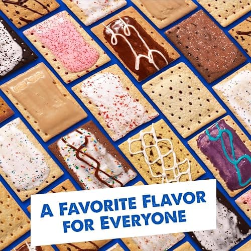 Pop-Tarts Toaster Pastries, Breakfast Foods, Kids Snacks, Value Pack, Fruit Lover's Variety Pack, 20.3oz Box (12 Pop-Tarts) thumbnail 13