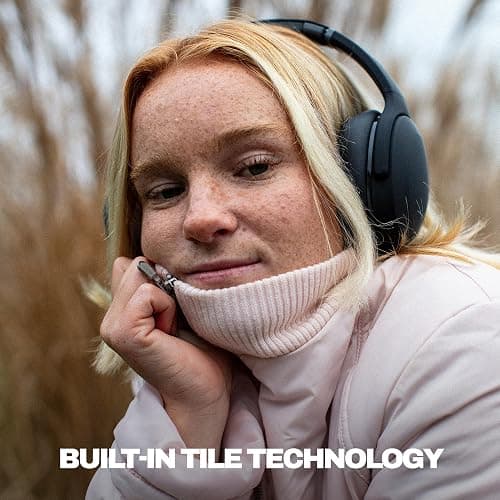 Skullcandy Crusher Evo Wireless Bluetooth Headphones with Multi-Sensory Bass, Noise Isolating Over-Ear Fit, Up to 40 Hours Battery, Microphone for iPhone Android - True Black thumbnail 4
