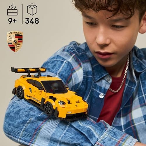 LEGO Speed Champions Porsche 911 GT3 RS Super Car Toy - Model Kit & Pretend Play Toy for Boys & Girls, Ages 9+ - Sports Car Building Set for Kids & Racing Fans - Gift Idea for Birthdays - 77239 thumbnail 3