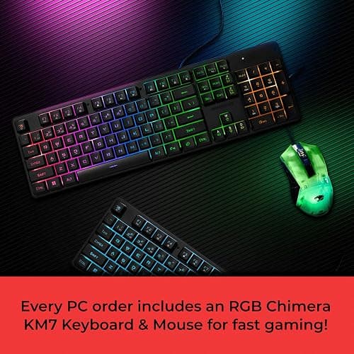 iBUYPOWER Trace Mesh Gaming PC Desktop Computer Intel Core i7 14700F CPU, NVIDIA GeForce RTX 4060 8GB GPU, 32GB DDR5 RGB 5600MHz RAM, 2TB NVMe SSD, Windows 11 Home Advanced,Keyboard,Mouse - TMI7N4601 thumbnail 7