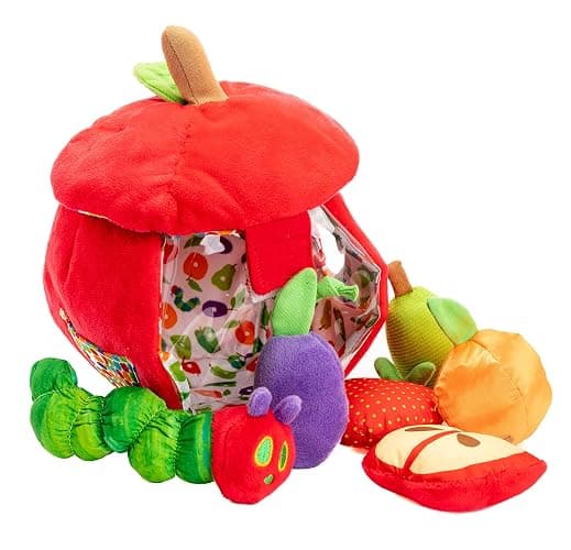 World of Eric Carle, The Very Hungry Caterpillar Apple Play Set and Shape Sorter Developmental Toy - Image 1