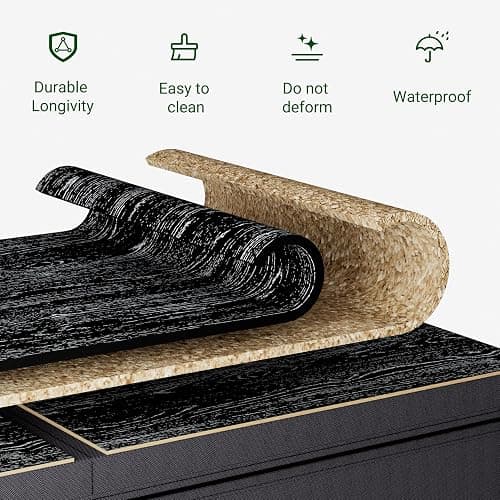 GcdPai Dresser with 6 Fabric Drawer Stand Desktop Sturdy Metal Plastic Support Tube Cube Storage Cabinet for Bedroom Organization Dorm Front Hall Entryway thumbnail 3