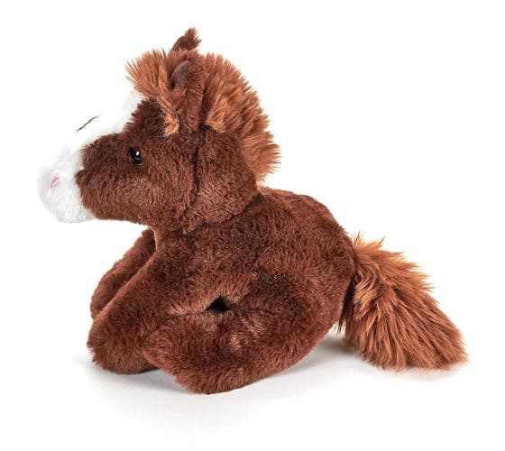 The Petting Zoo Floppy Horse Stuffed Animal Plushie, Gifts for Kids, Wild Onez Wildlife Animals, Horse Plush Toy 8 inches thumbnail 5