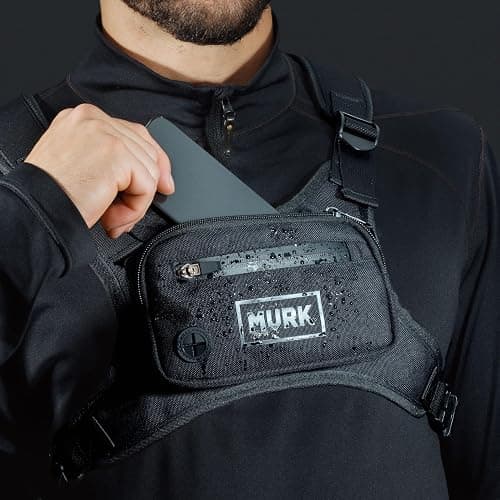 MVRK Water Resistant Running Vest Chest Pack, Phone Holder for Running, Lightweight Training Pack with Reflective Detail thumbnail 6