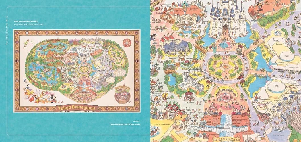Maps of the Disney Parks: Charting 60 Years from California to Shanghai (Disney Editions Deluxe) thumbnail 13