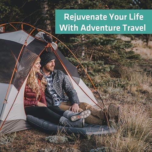TREKOLOGY UL80 Ultralight Sleeping Pad – Inflatable Camping Sleeping Pad - 40D Nylon Compact Hiking Mat – Lightweight Air Mattress for Backpacking & Tent Camping thumbnail 3