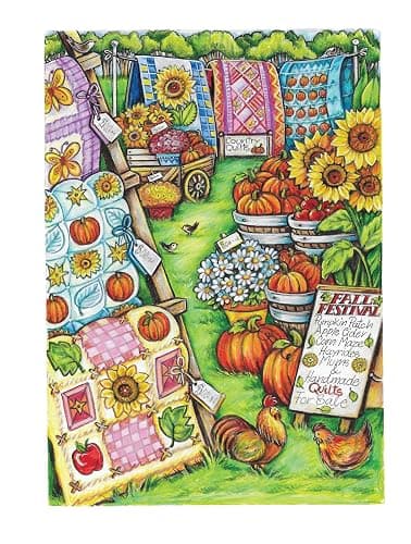 Creative Haven Autumn Harvest Coloring Book (Adult Coloring Books: Seasons) thumbnail 16