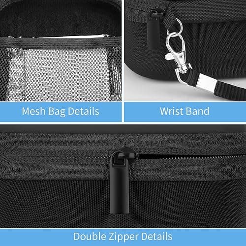 Yinke Case for Polaroid Go 9035/9071/9070 Instant Mini Camera, Hard Organizer Portable Carry Travel Cover Storage Bag (Black) thumbnail 4