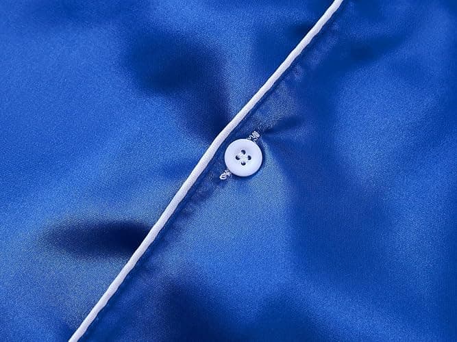 Tebbis Satin Pajamas for Girls - Baby Pink Cute Silky Summer Shorts Soft PJ Set Size 6/7-16 thumbnail 5