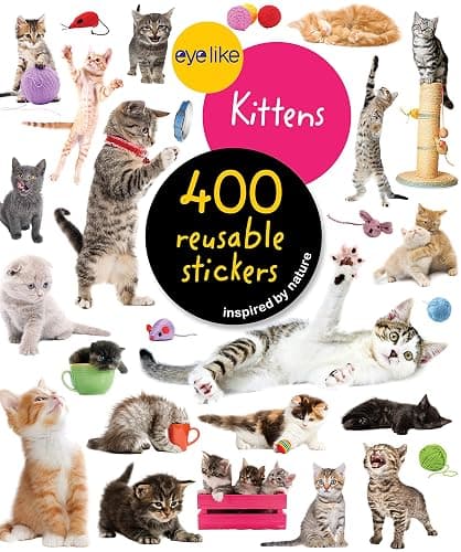 Eyelike Stickers: Kittens - Image 1