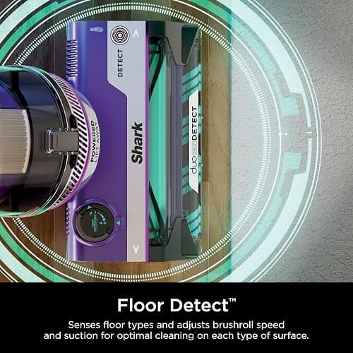 Shark POWERDETECT Upright Vacuum Cleaner with HEPA Filter, Heavy Duty Vacuum with Powerful Suction for Pet Hair Pickup, DuoClean Technology, Powered Lift-Away, Ideal for Carpets & Hardfloors, AZ4002 thumbnail 4