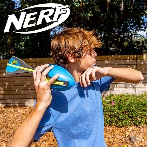 Nerf Vortex Ultra Grip Football, Designed for Easy Catching, Howling Whistle Sound, Distance-Optimizing Tail, Water-Resistant, All-Weather Play thumbnail 2
