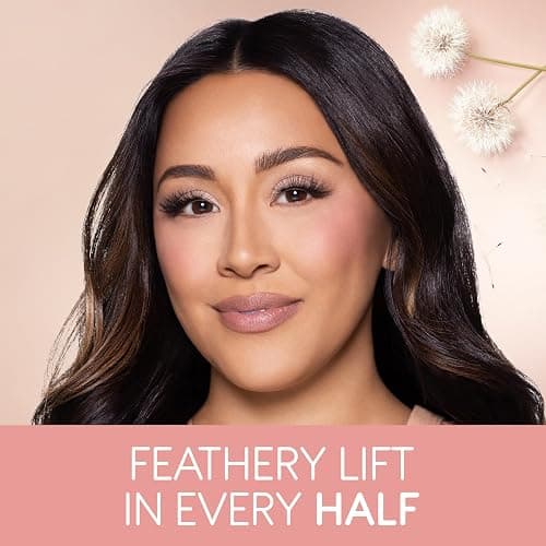 Ardell Naked Half Lashes 434 – Delicately Handcrafted Half Eyelashes Wispy Cat Eye Lashes Strips Fake Eyelash Strip for Natural Lift, 5 Pairs, 1 Pack thumbnail 2