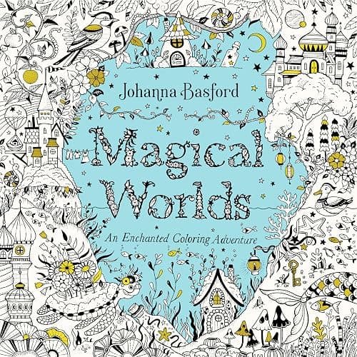 Magical Worlds: An Enchanted Coloring Adventure - Image 1
