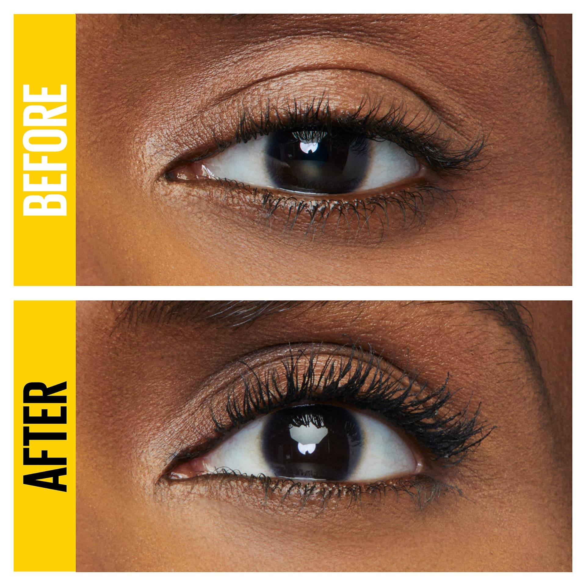 Maybelline New York Washable Mascara, Big Bouncy Curl Volume, Up To 24 Hour Wear, Clump Free, Colossal Curl Bounce, Blackest Black thumbnail 3