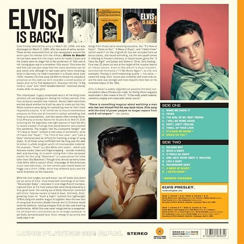 Elvis Is Back In Solid Orange thumbnail 2