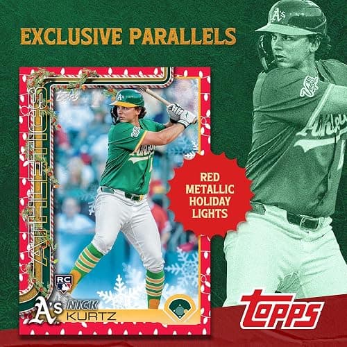 2025 Topps Holiday Baseball – Factory Sealed – Collector Tins - 3-Pack thumbnail 6