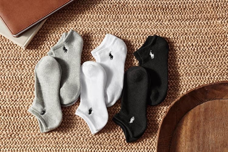 POLO RALPH LAUREN Women's Classic Sport Flat Knit Low-Cut Socks (6-Pack) thumbnail 5