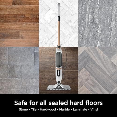 Shark SteamSpot Steam Mop with Steam Blaster Technology, 3 Steam Modes, 2 Washable Pads, XL Removable Water Tank, Lightweight, Steam Cleaner for sealed Hard Floors, Hardwood, Tile, Laminate, S2001 thumbnail 8