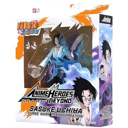 ANIME HEROES Beyond - Naruto - Sasuke Uchiha Curse Mark Transformation Action Figure thumbnail 8