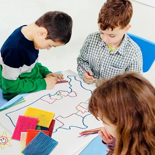Wikki Stix Big Count Box, 468 13 Colors in Cool Storage Box with a 12 Page idea Booklet, Made in The USA thumbnail 2