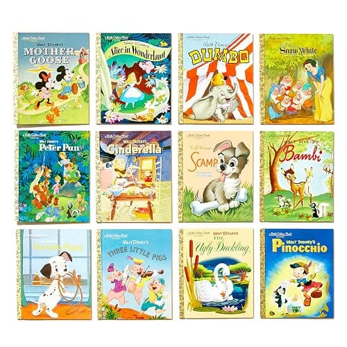 12 Beloved Disney Classic Little Golden Books (Boxed Set) thumbnail 4