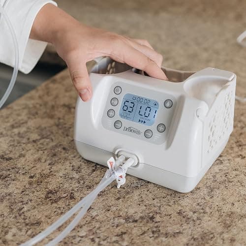 Dr. Brown's Customflow Hospital Strength Double Electric Breast Pump with Adjustable Settings, includes Breast Milk Collection Bottles, Flanges & Other Pumping Essentials - Breast Pump Gift Set thumbnail 11