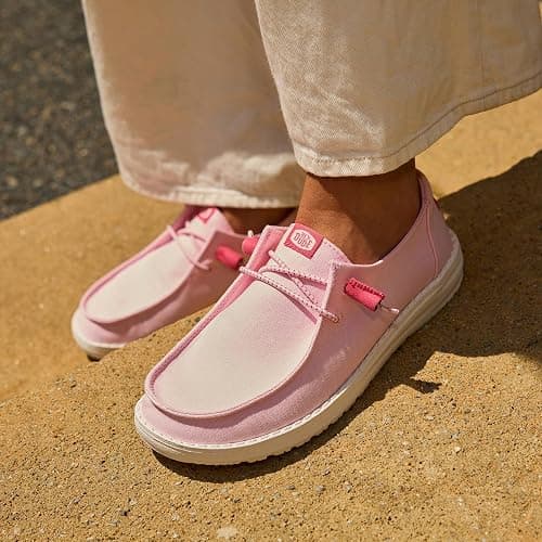 HEYDUDE Women’s Wendy Amazon Exclusive | Women’s Slip-On Loafers | Comfortable, Lightweight, Breathable Casual Shoes thumbnail 2