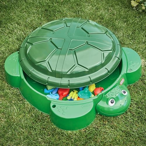 Little Tikes Turtle Sandbox, for Boys and Girls Ages 1-6 Years thumbnail 3