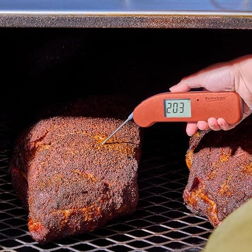 ThermoWorks Thermapen ONE, No. 1 Recommended Instant-Read Thermometer - Cayenne Pepper Red thumbnail 5