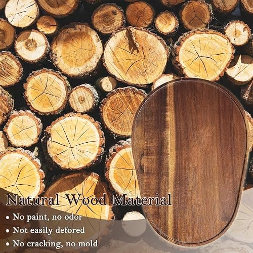 Acacia Wood Mixer Slider Mat for Kitchen Aid 5-8 Qt Tilt-Head Stand Mixer Kitchen Appliance Slider Tray Countertop Storage Attachments thumbnail 7