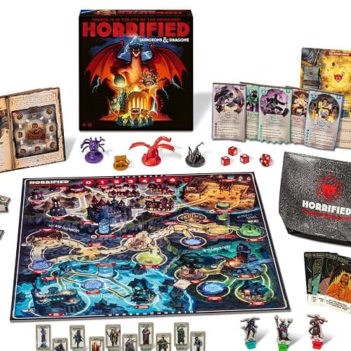 Ravensburger Horrified Games – Dungeons & Dragons – Strategy Board Game – Boost Critical Thinking & Teamwork – Cooperative Gameplay – Unique Monster Challenges – 1 to 5 Players – Adults & Kids 10+ - Image 1